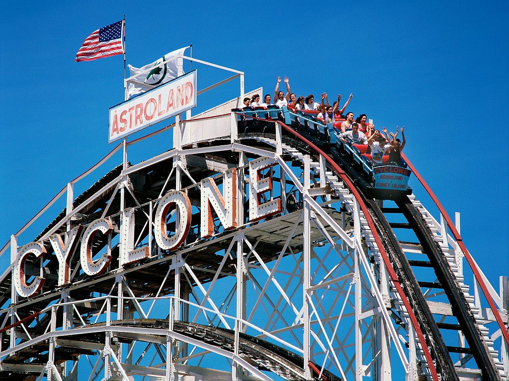 The Cyclone, Coney Island, Brooklyn, New York